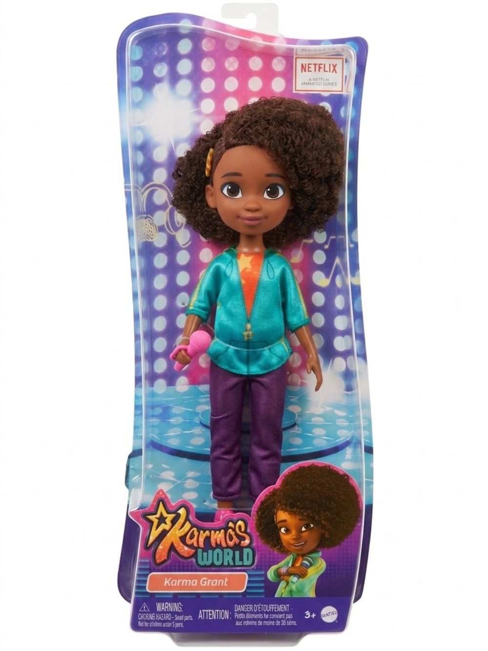Mattel Karma Grant Doll from Netflix Karma’s World New In Box